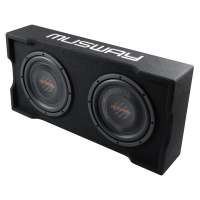MusWay MF210Q2 - 300 Watt RMS vermogen - 2x 2 Ohm impedantie - downfiring