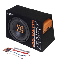 EDGE EDBX12ADSP-E3 - Actieve 12 inch subwoofer behuizing met ingebouwde DSP versterker - 400 Watt RMS vermogen