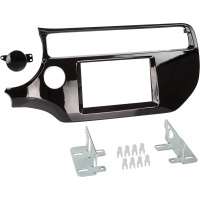 Kia Rio 2-din paneel 2015-2017 - Pianolak zwart - ACV 381178-38-1