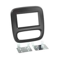 ACV 381250-16-1 - 2-DIN PANEEL OPEL - RENAULT - FIAT - NISSAN - KLEUR : ZWART