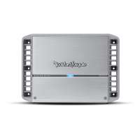 Rockford PM400X2 - 2 x 125 / 200 Watt RMS @ 4 / 2 Ω of 1 x 400 Watt RMS @ 4 Ω overbrugd