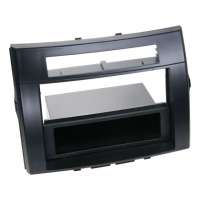 Toyota Corolla Verso 2004-2009 - Kleur: zwart - 1-din