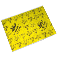 Comfort Mat VESPA - 2,5 mm Butyl Trillingsdempende mat - afmeting : 50x 70 cm