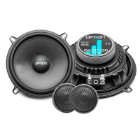Option BASE-130 - 2x 55 Watt RMS vermogen bij 3 Ohm impedantie
