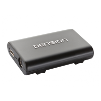Dension GWL34NB - USB-interface en AUX ingang voor orginele af-fabriek autoradio