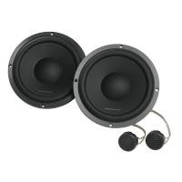 Harman Kardon Flow 601CFS - 2 x 120 Watt RMS vermogen bij 4 Ohm - 2-Weg Componenten Set PASSIEF  - Inclusief 10 meter 2x 2,5mm2 luidsprekerdraad !