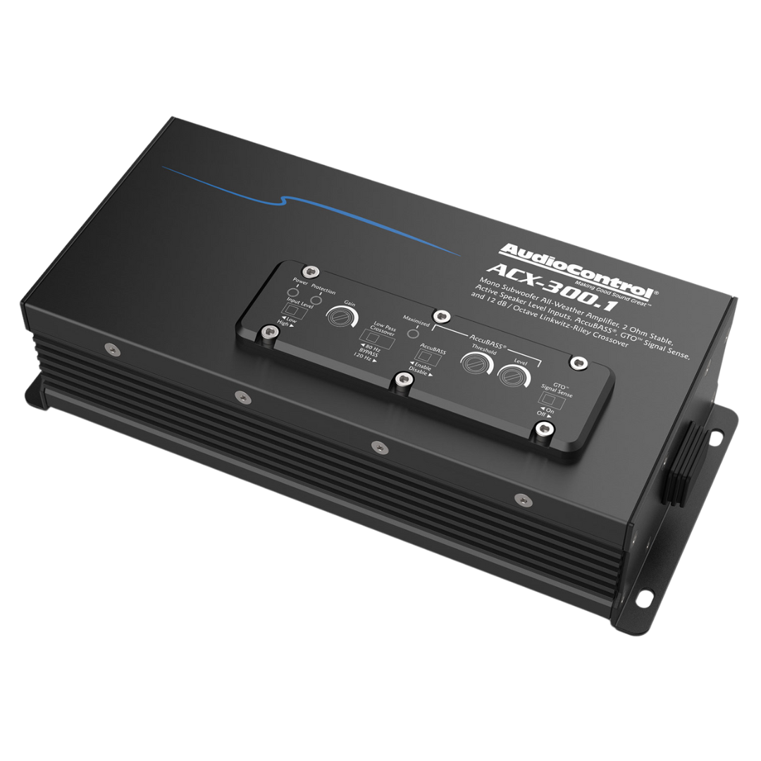 AudioControl ACX-300.1 - All-Weather -Mono Versterker -175/300 Watt RMS vermogen bij 4/2 Ohm weerstand