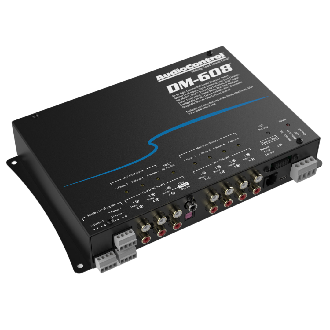 AudioControl DM-608 - Premium 8-Kanaals DSP MATRIX Processor