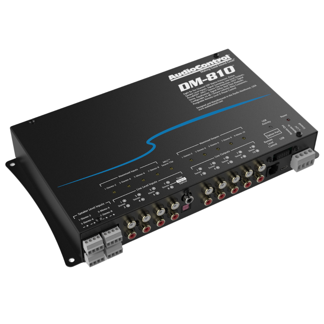 AudioControl DM-810 - Premium 10-Kanaals DSP MATRIX Processor