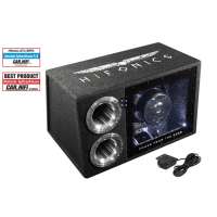 Hifonics ATL12BPA - 500 Watt RMS vermogen - ACTIEF (dus met interne versterker) en bass-remote unit en GRATIS bekabeling !