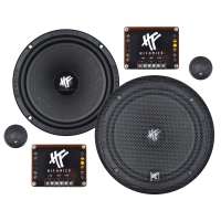 HiFonics TRX8.2C - 2x 125 Watt RMS vermogen - 4 Ohm impedantie