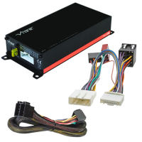 VIBE POWERBOX65.4NISSAN2-V9 Plug&Play 4-channel amplifier 260 Watt upgrade voor Nissan- Dacia- Renault