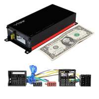 VIBE POWERBOX65.4MERC1-V9 Plug&Play 4-channel amplifier 260 Watt upgrade voor Mercedes QUADLOCK