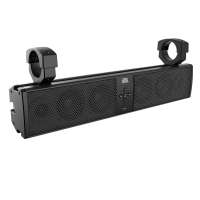 MTX MUD6SPBT - 12V sound bar resistant to water, dust and mud, Bluetooth, 4 speakers Ø75mm 2 tweeters Ø25mm