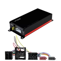 VIBE POWERBOX65.4BMW1-V9 Plug&Play 4-channel amplifier 260 Watt upgrade voor BMW Round pin