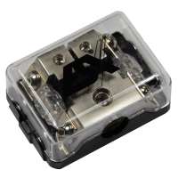 ESX DFD1/2 - zekeringverdeelblok 1x50mm2 - 2x 25mm2 - mini ANL zekeringen