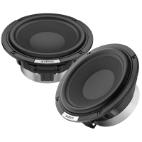 Audison - AV 6.5 P II - 2x WOOFER 165mm - 2x 150 Watt RMS vermogen bij 4 Ohm impedantie