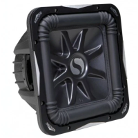 Kicker S15L74 - Solobaric 15 inch vierkant - 2x 4 Ohm - 1000 Watt RMS vermogen