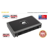 ESX VE1300.11SP - 11-kanaals klasse D-versterker met 9x 100 + 2x 200 Watt RMS vermogen en 12-kanaals geluidsprocessor