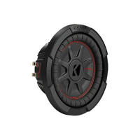 Kicker 48CWRT84 - flat woofer - 300 Watt RMS bij 2x 4 Ohm impedantie