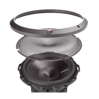 Rockford Fosgate P1G-10 - subwoofer bescherm grill voor Punch woofer