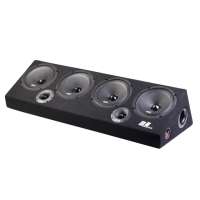EDGE EDBPB8-E5 - Full Range Pro Audio opbouw behuizing - 4x 20cm / 8" + tweeters -  2x 430 Watt RMS - 2x 2 Ohm impedantie