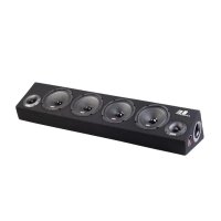 EDGE EDBPB6-E5 - Full Range Pro Audio opbouw behuizing - 4x 6.5" / 165 mm + tweeters -2x 380 Watt RMS - 2x 2Ohm impedantie