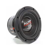 Audio System HX08 EVO - 300 Watt RMS vermogen - 2x2 Ohm impedantie