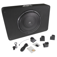 ESX QX12BXA - 500 Watt RMS actieve 12 inch subwoofer behuizing met bass-remote unit